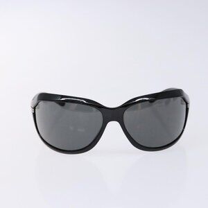 PRADA Sunglasses plastic Black Auth